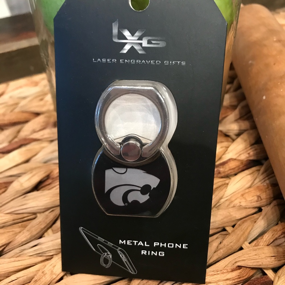 K-state wildcats iPhone ring holder